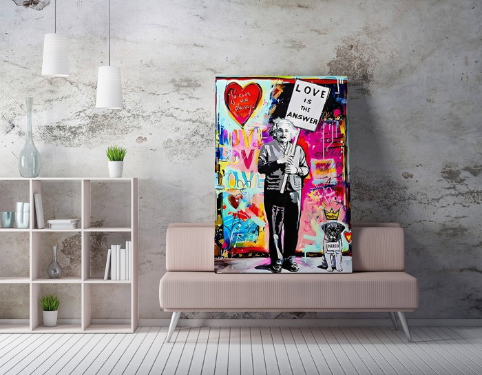 Wallity WY356 Lienzo Decorativo Enmarcado 50 x 70 cm